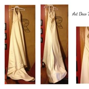 Modern wedding dress